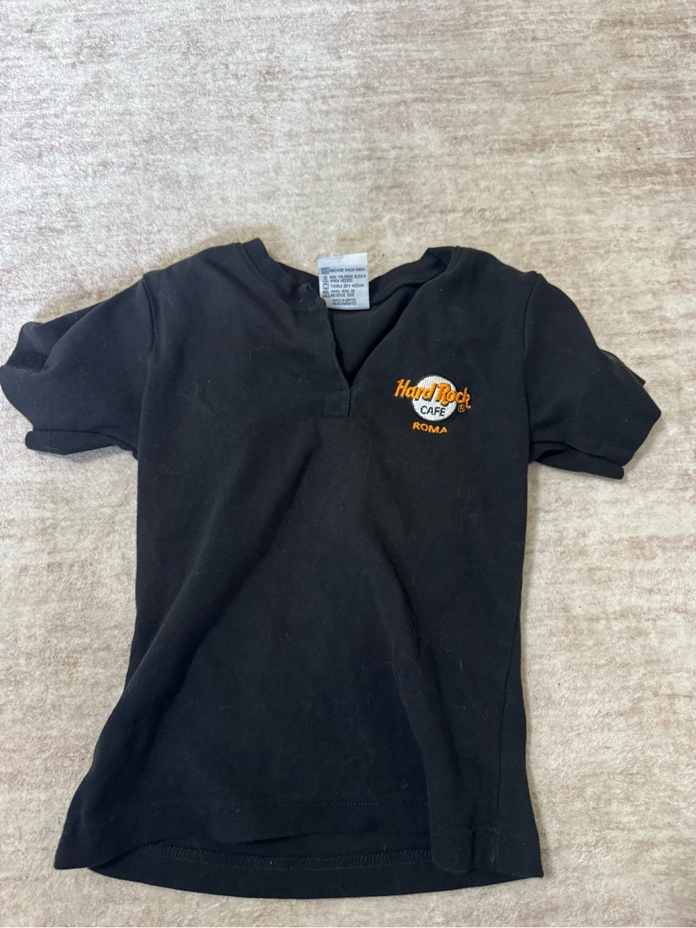 Hard rock roma baby tee size small - Picture 1 of 2